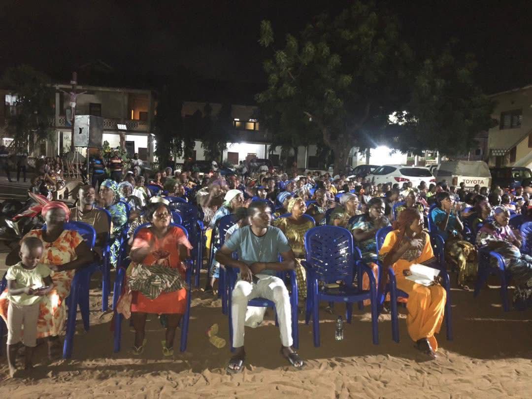 Sensibilisation réussie hier à l’église Christ Roi de Kodjoviakopé sur le cancer.